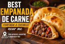 Best Empanada de Carne Cortada a Cuchillo Near Me