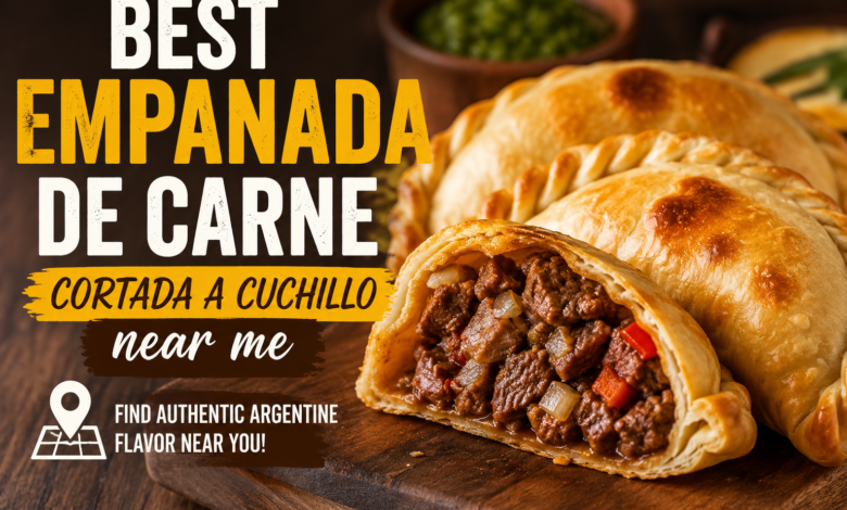 Best Empanada de Carne Cortada a Cuchillo Near Me