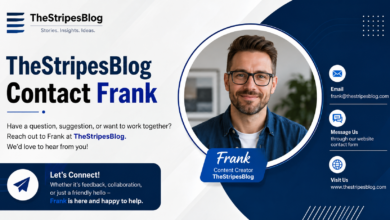 TheStripesBlog Contact Frank