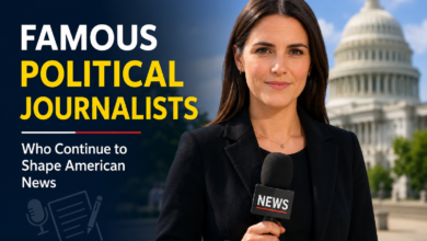Famous Political Journalists Who Continue to Shape American News