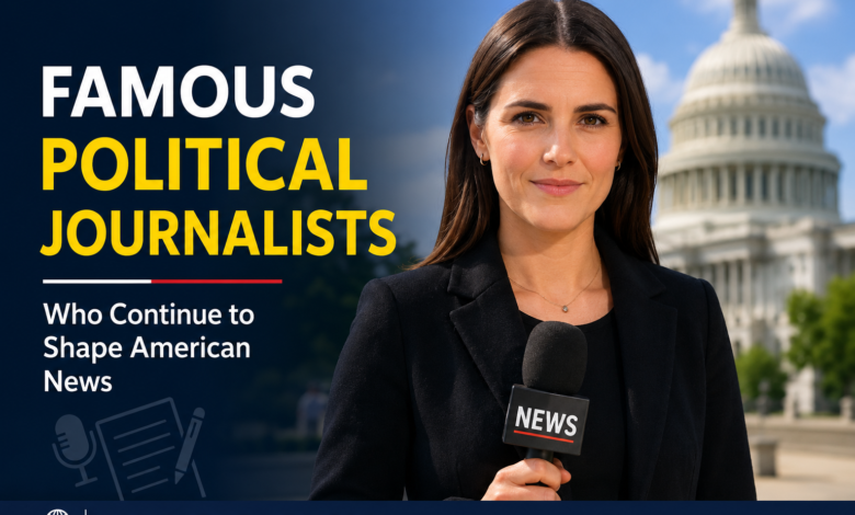 Famous Political Journalists Who Continue to Shape American News
