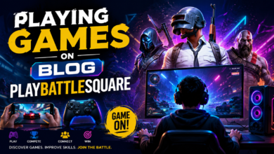 Playing Games on Blog PlayBattleSquare