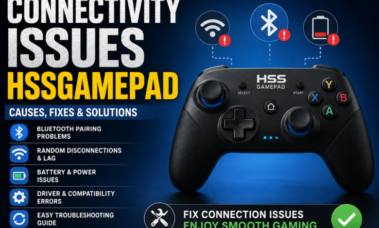 Connectivity Issues HSSGamePad