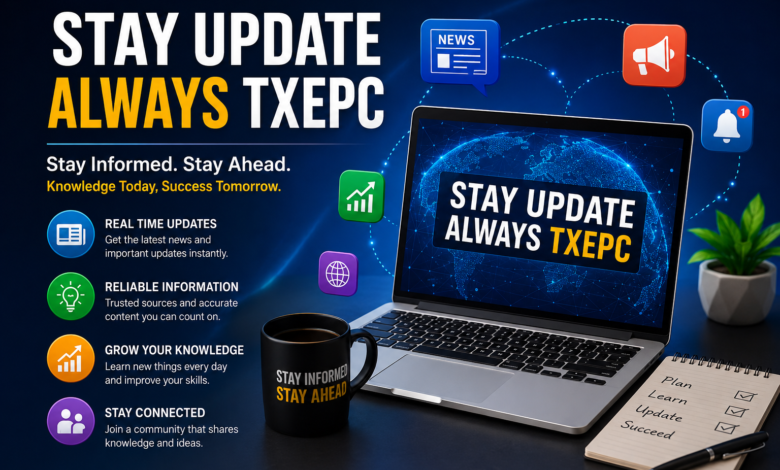 Stay Update Always TXEPC